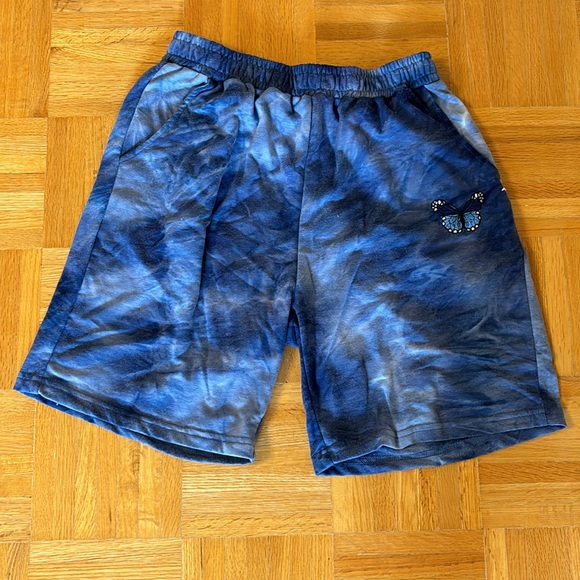 Tie-dye long shorts with butterfly detail - Picture 3 of 6